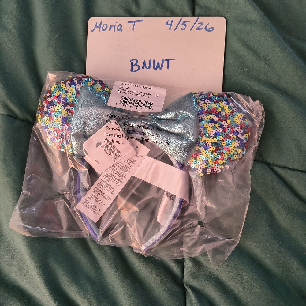 2022 Disney Multi color Sequin Ears